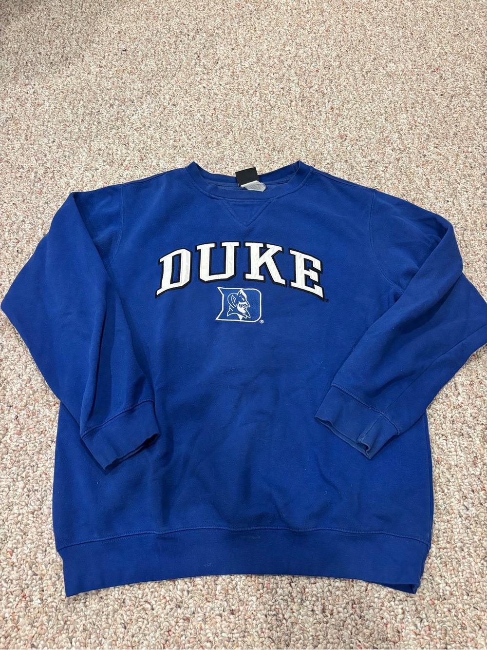 Duke Blue Crewneck Sweatshirt - Men's